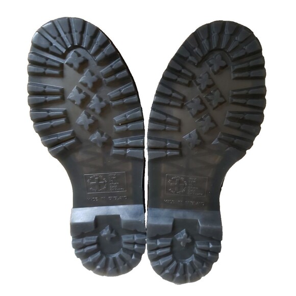 Dr Martens Made In England C.F. Stead Leather Saddle Derby Black 1461 MM82 Men 8 - Picture 11 of 11